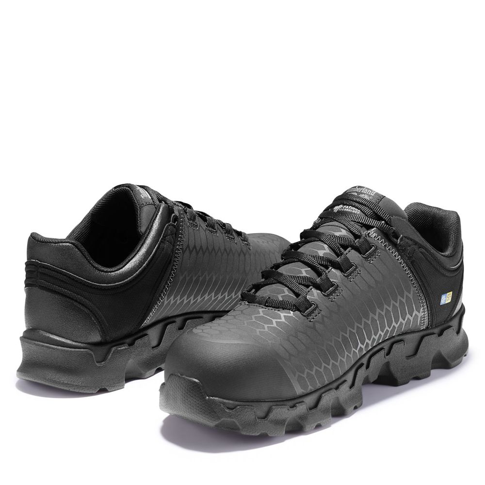 Zapatos De Seguridad Timberland Mujer Pro® Powertrain Sport Alloy Toe Sd Negras/Gris - Chile OYP-593